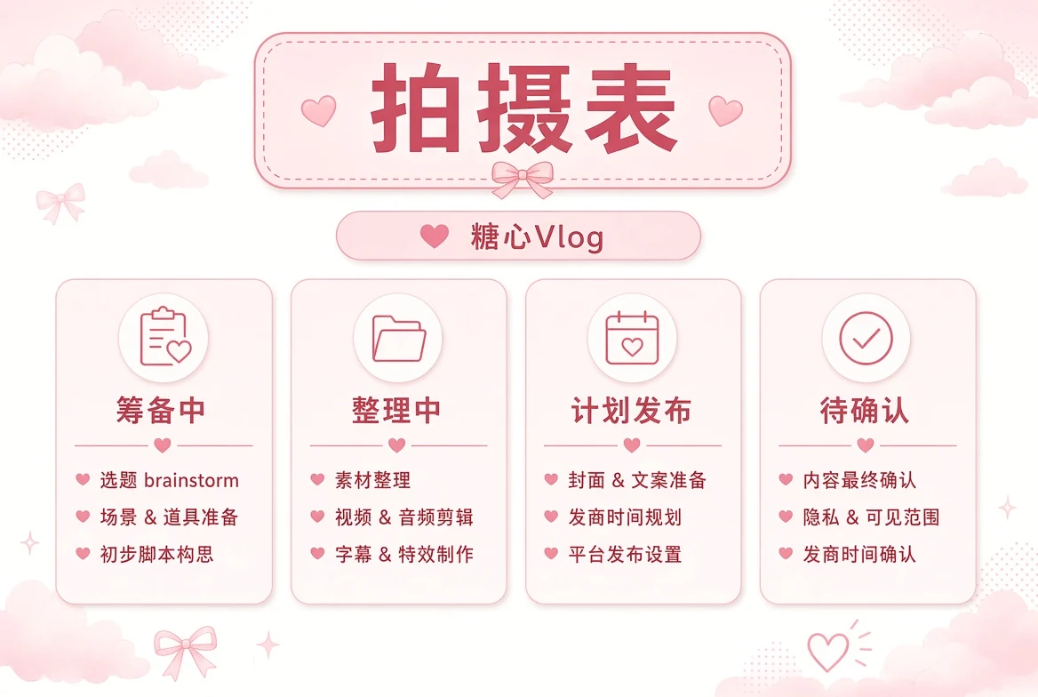 拍摄表主题插画